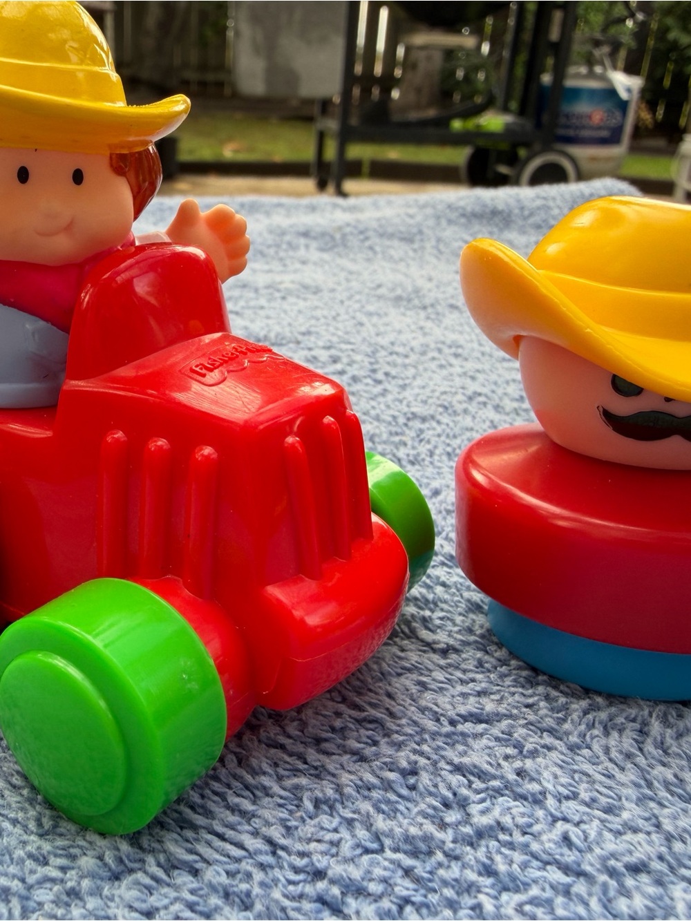 Fisher-Price Tractor & Cowboy + Cowboy